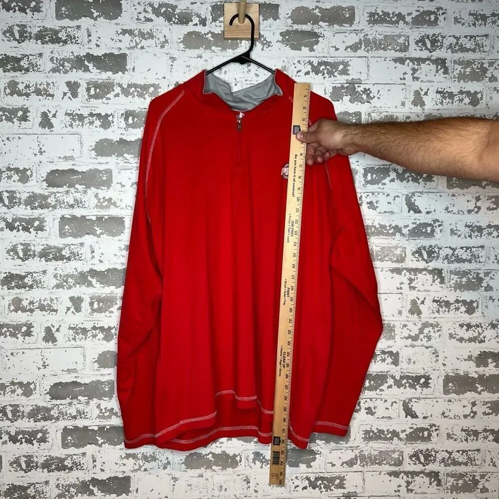 Ohio state buckeyes long sleeve 1/4 zip